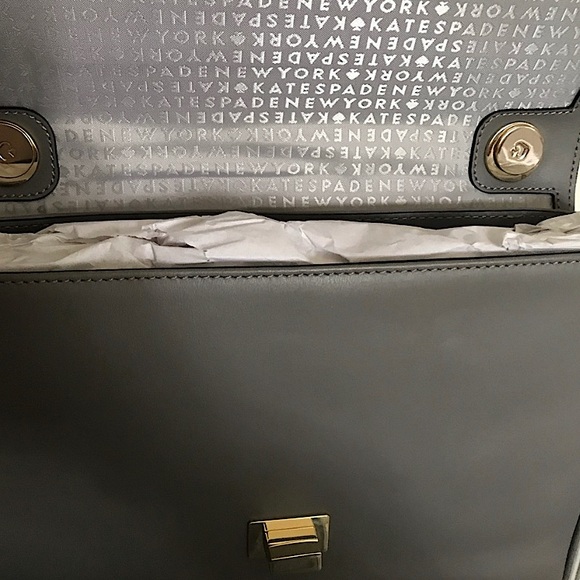 KATE SPADE chain shoulder leather bag purse - Picture 3 of 3